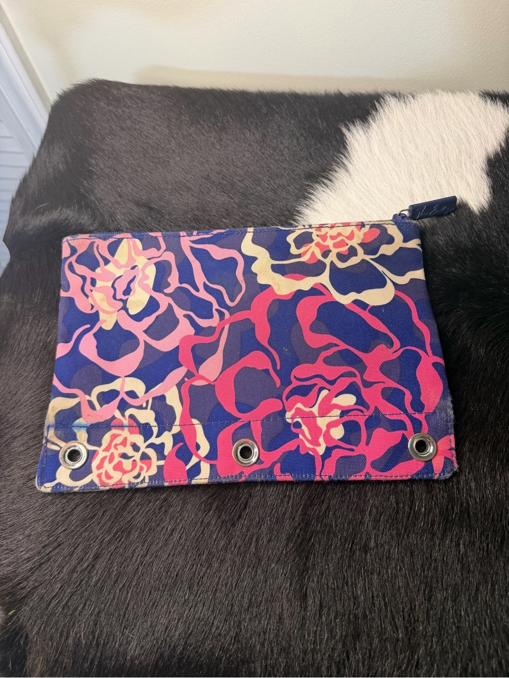 Vera Bradley Floral Phone Case in Blue, Pink & Cream